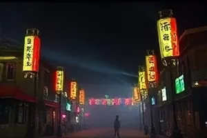 《城南旧车间》海报：老厂房里并排停放的机床